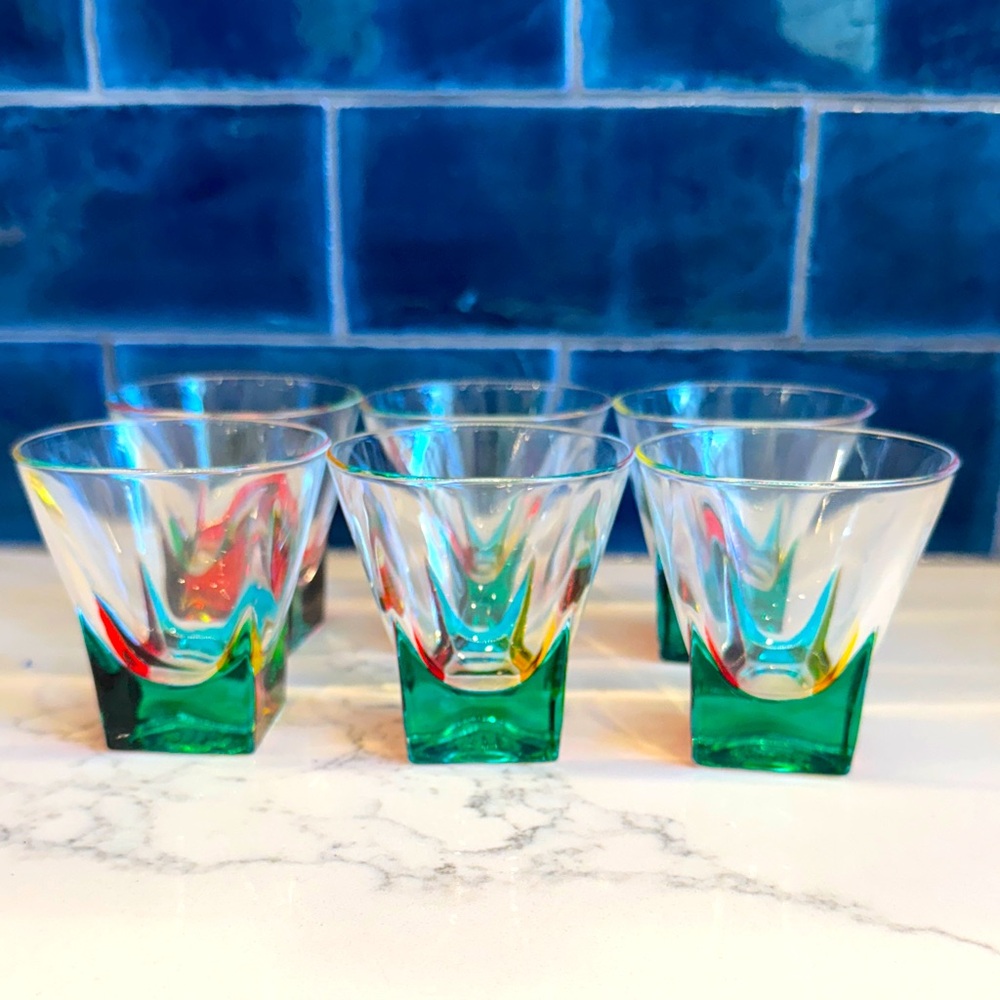 Zecchin Venetian Shot Glass Set